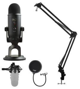 Blue Yeti Podcasting microphone kit